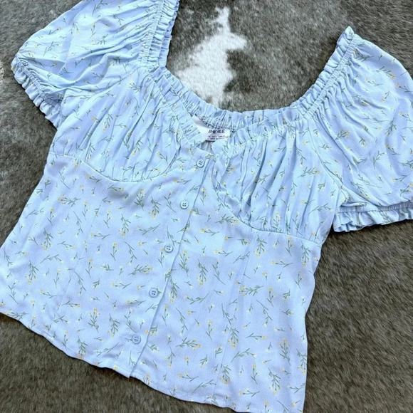 NWT Sophie Rue Floral Blouse - Picture 3 of 10